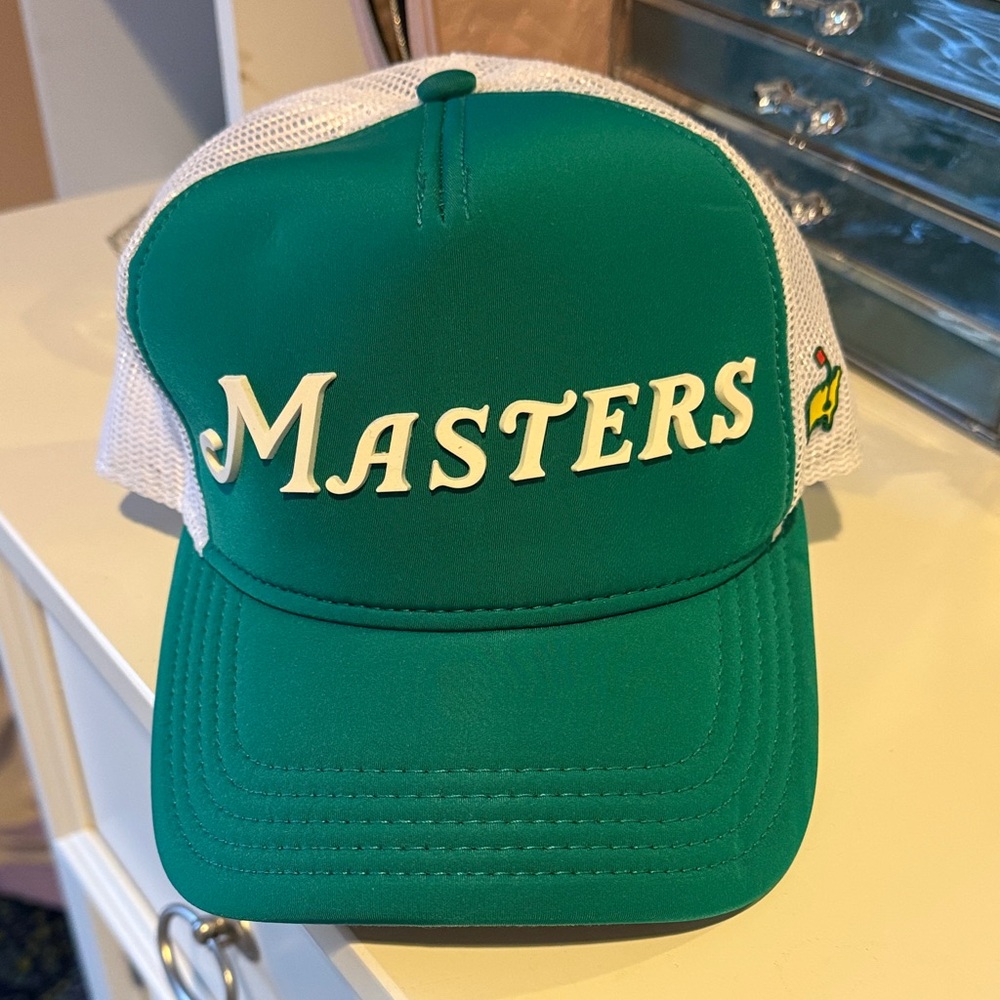 Masters Green and White Cap